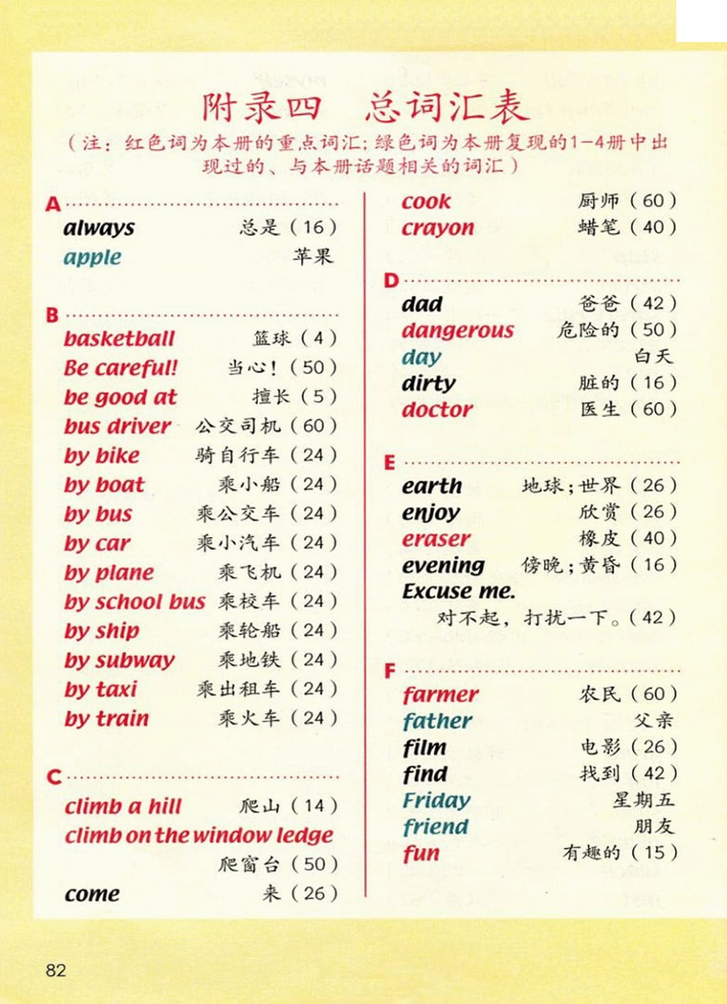 瑞文網 電子課本 英語課本 部編版電子課本 四年級英語上冊 部編版四